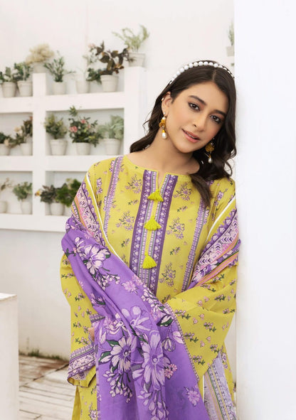 Safa Noor By Nigar Print Lawn 3-PC