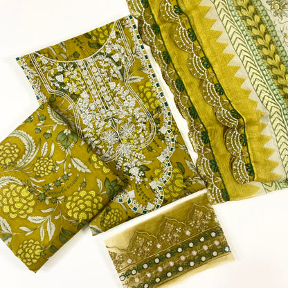 Maria B Embroidered Luxury Lawn 3-PC