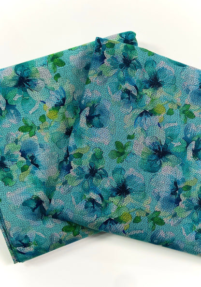 Anaya Noor Printed Dhanak Marina 2PC