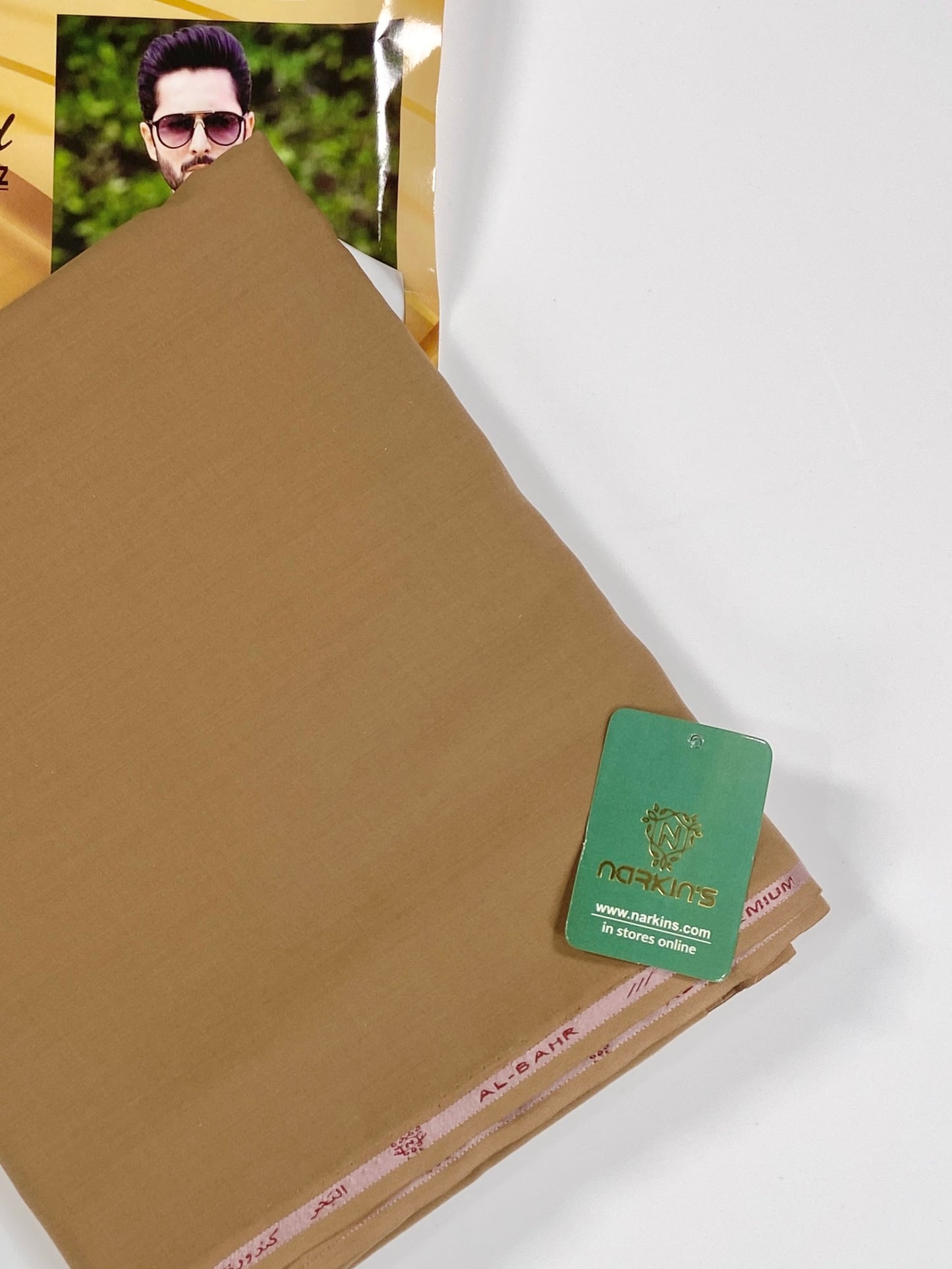 Narkins Men’s Summer Wash&Wear Suit – Unstitched