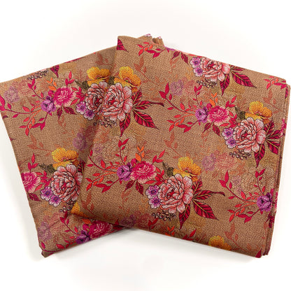 Anaya Noor Printed Dhanak Marina 2PC