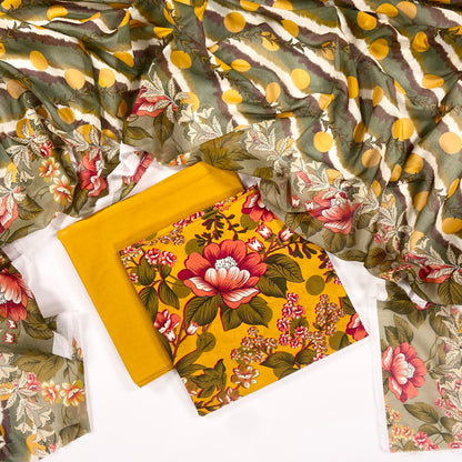 Rijja By Murashe Digital Printed Lawn 3PC