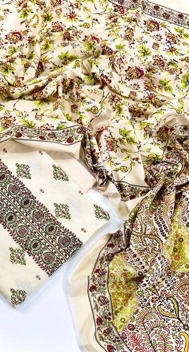 Mausummery Digital Printed Linen 3PC