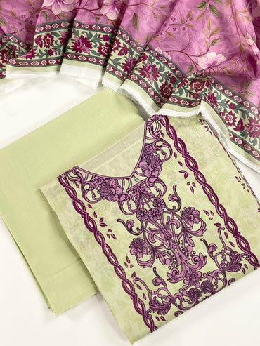 Mashaim Digital Printed Lawn 3PC