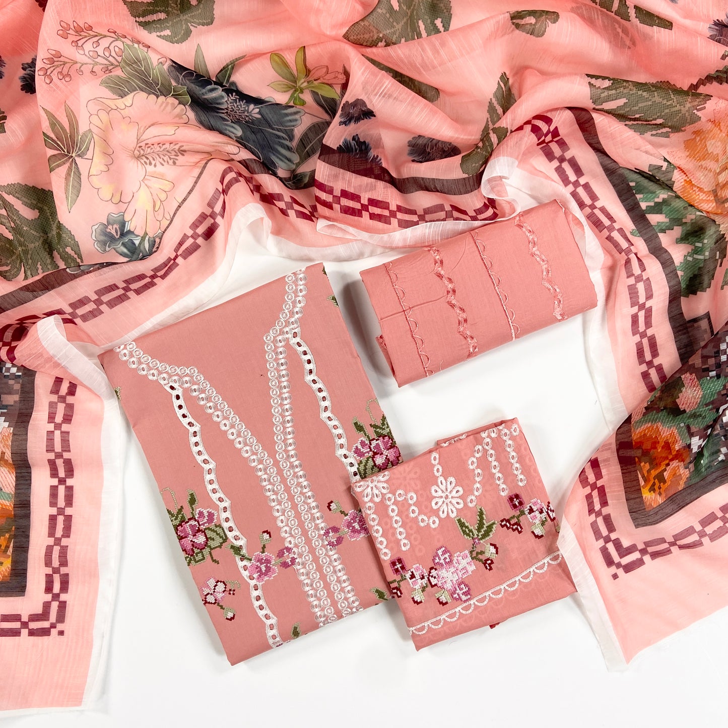 Sobia Nazir Embroidered Lawn 3PC
