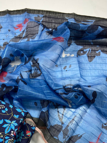 Anaya Noor Bana Dora Print Neno Kara 3-PC
