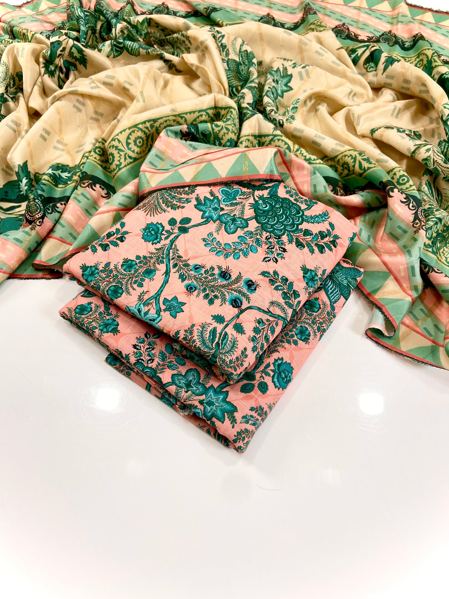 Elegance By Anaya Noor Printed Khaddar 3PC