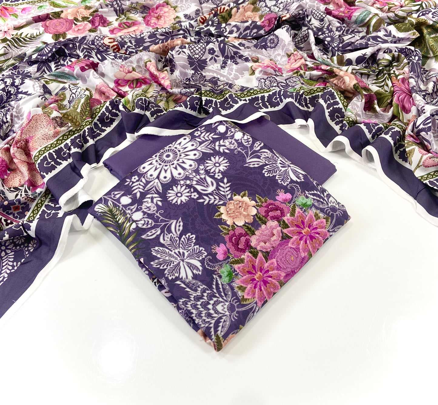 Mawra Essential Printed Viscose 3PC