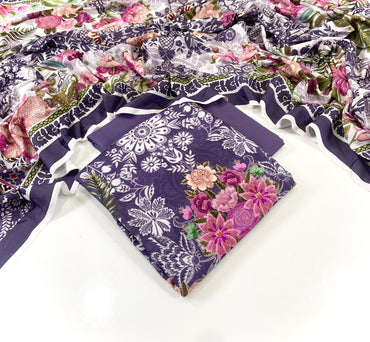 Mawra Essential Printed Viscose 3PC