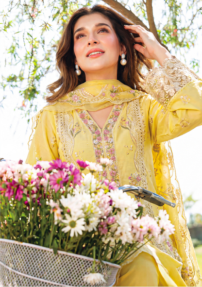 Nasheman By Anaya Noor Exclusive Heavy Emb Lawn 3PC
