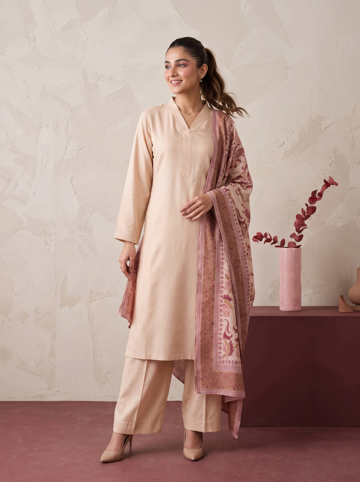 Lueur By Tawakkal Leather Peach'26