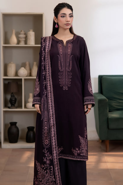 Anaya Noor Digital Printed Stone Linen 3PC