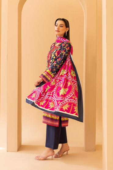 Motifz Premium Printed Linen 3PC