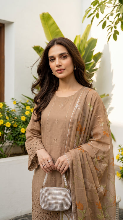 Dream Stone By Anaya Noor Full Heavy Emb Viscose 3PC