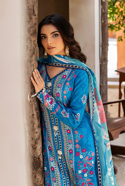 Naqsh Luxury Printed Lawn 3-PC