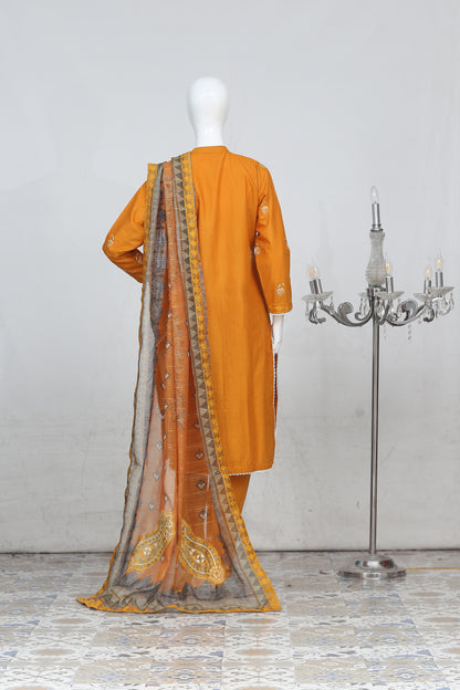 Anaya Noor Heavy Embroidered Bana Dora 3-PC