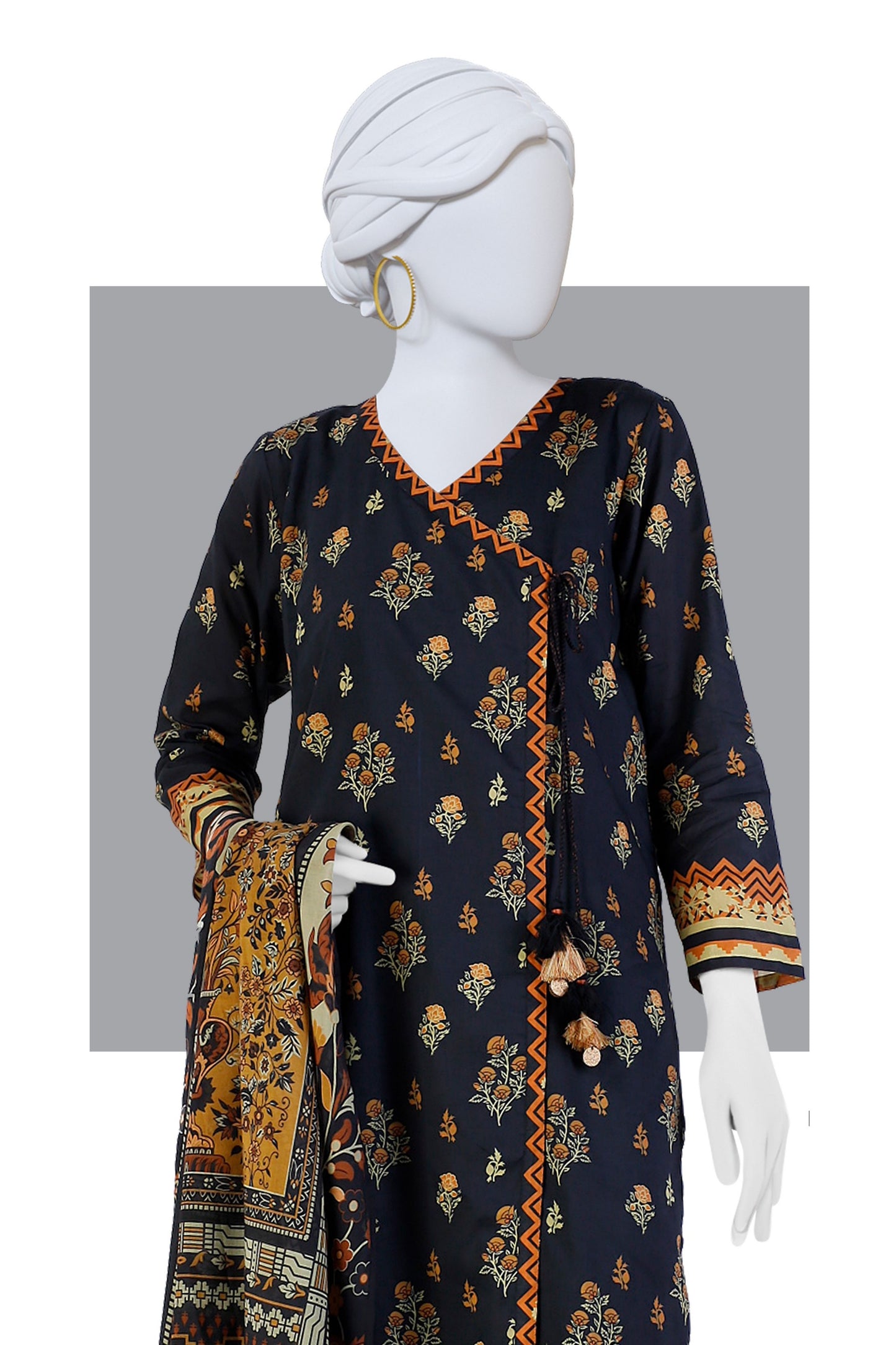 Panjnad By J. Printed Lawn 3PC