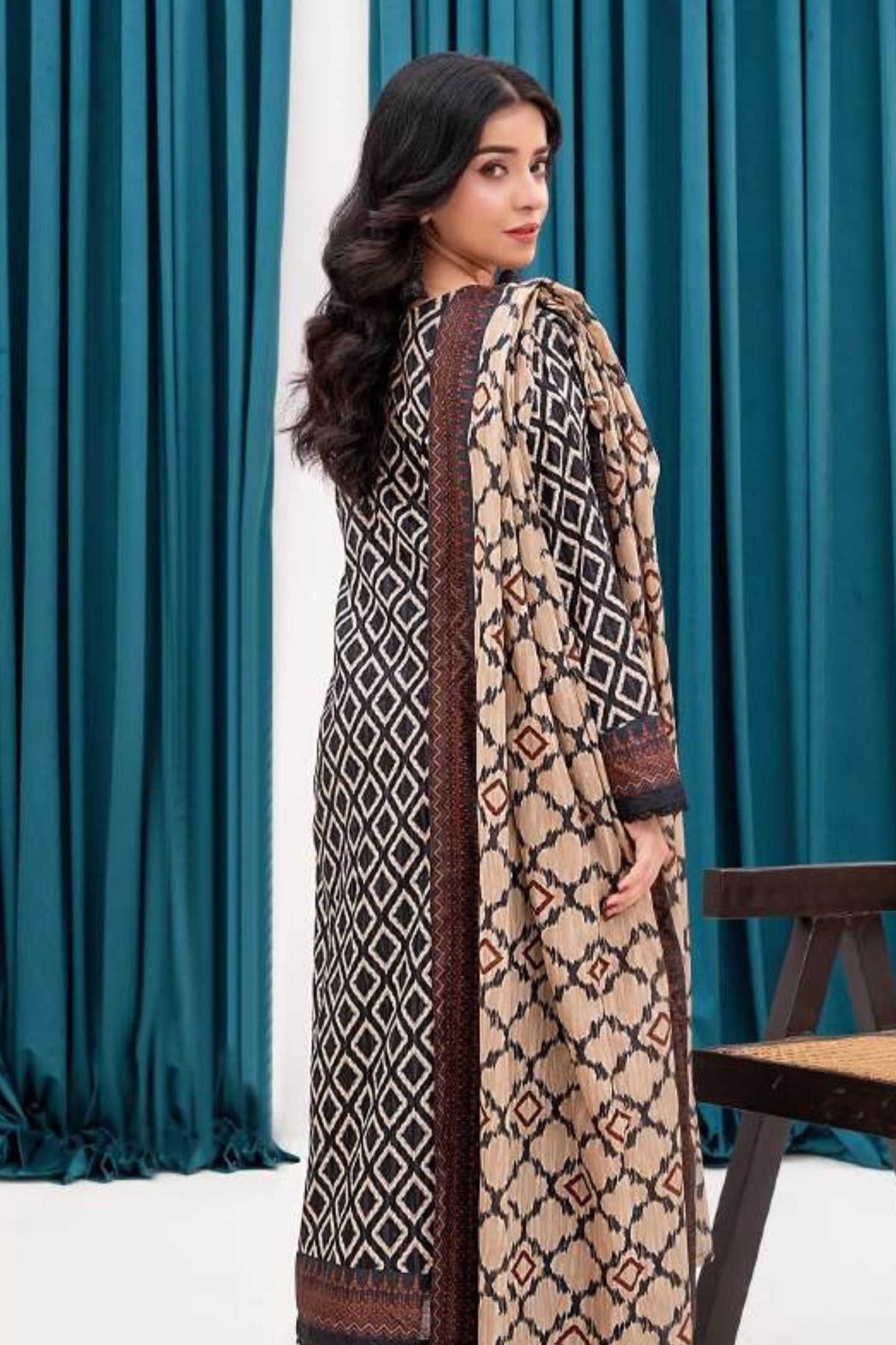 Zesh Printed Lawn 3-PC