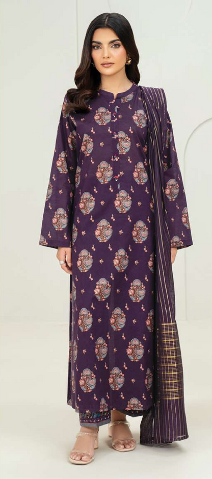 Limelight Printed Lawn 3PC