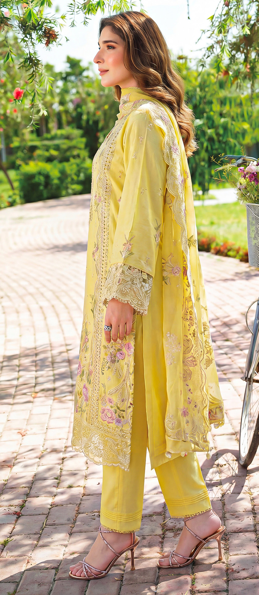 Nasheman By Anaya Noor Exclusive Heavy Emb Lawn 3PC
