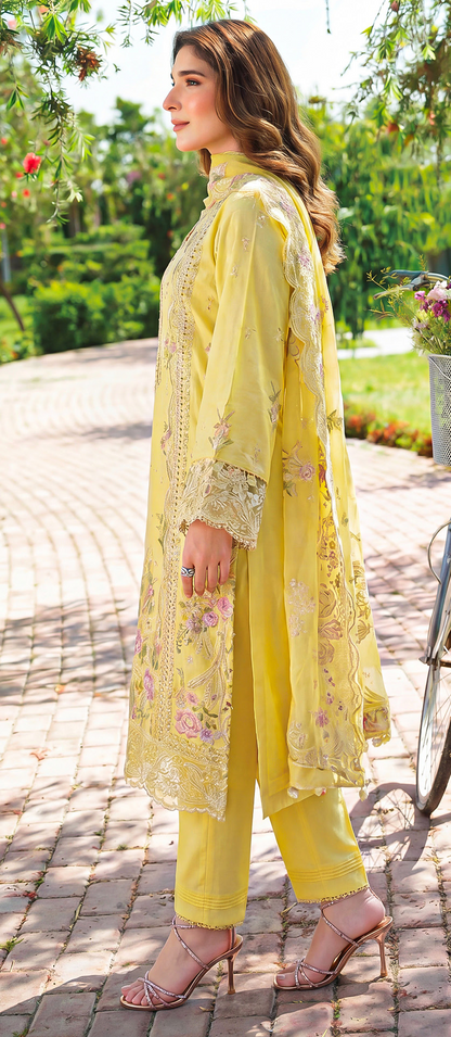 Nasheman By Anaya Noor Exclusive Heavy Emb Lawn 3PC