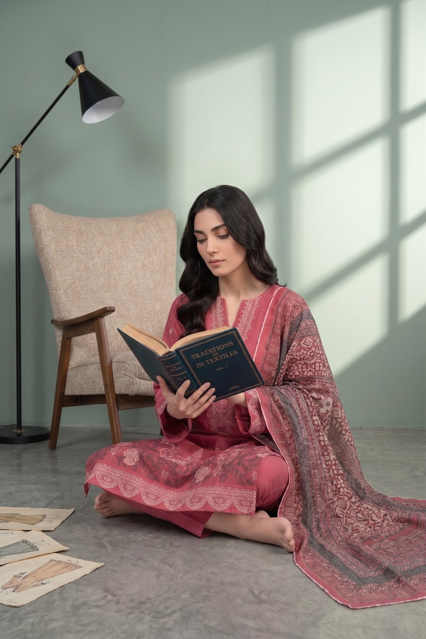 Florent By Anaya Noor Embroidered 3PC