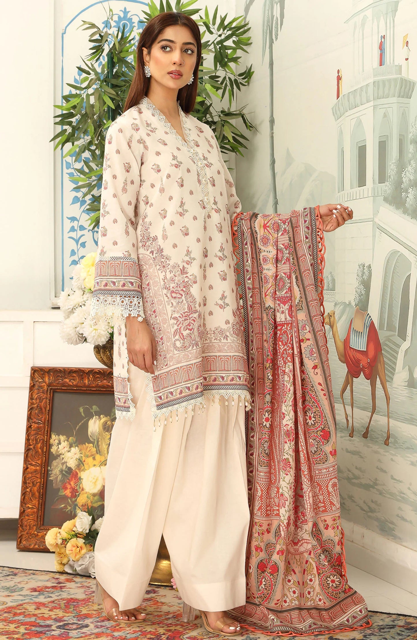 Mausummery Digital Printed Lawn 3PC