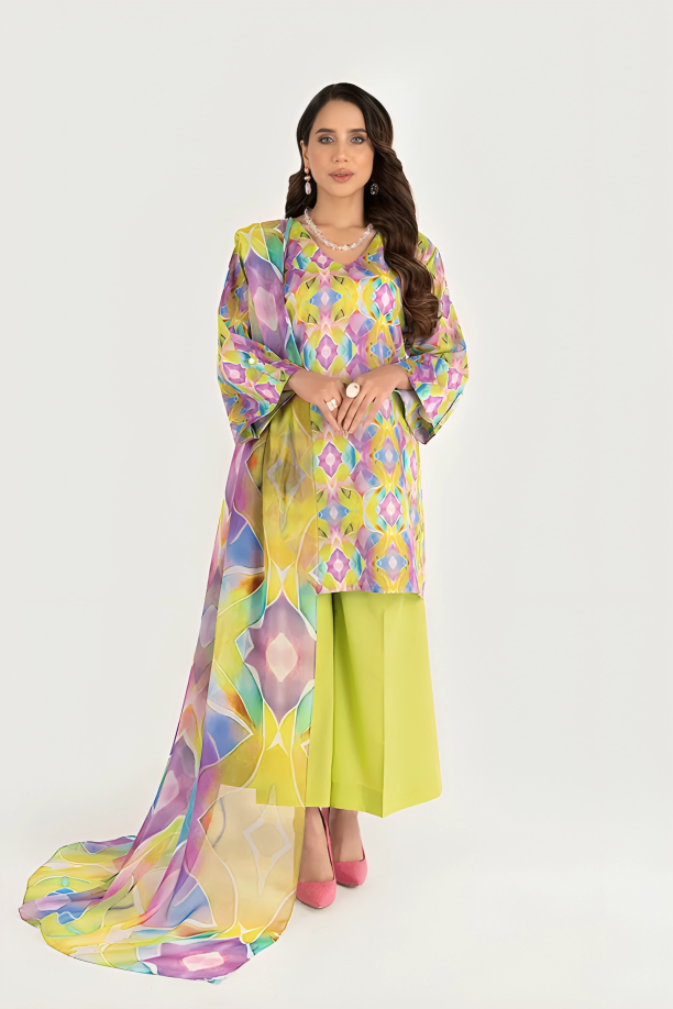 Bareeza Printed Khaddar 3PC