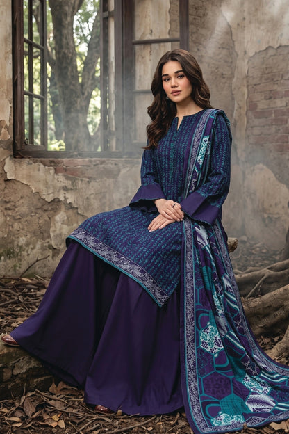 Zesh Digital Printed Khaddar 3PC