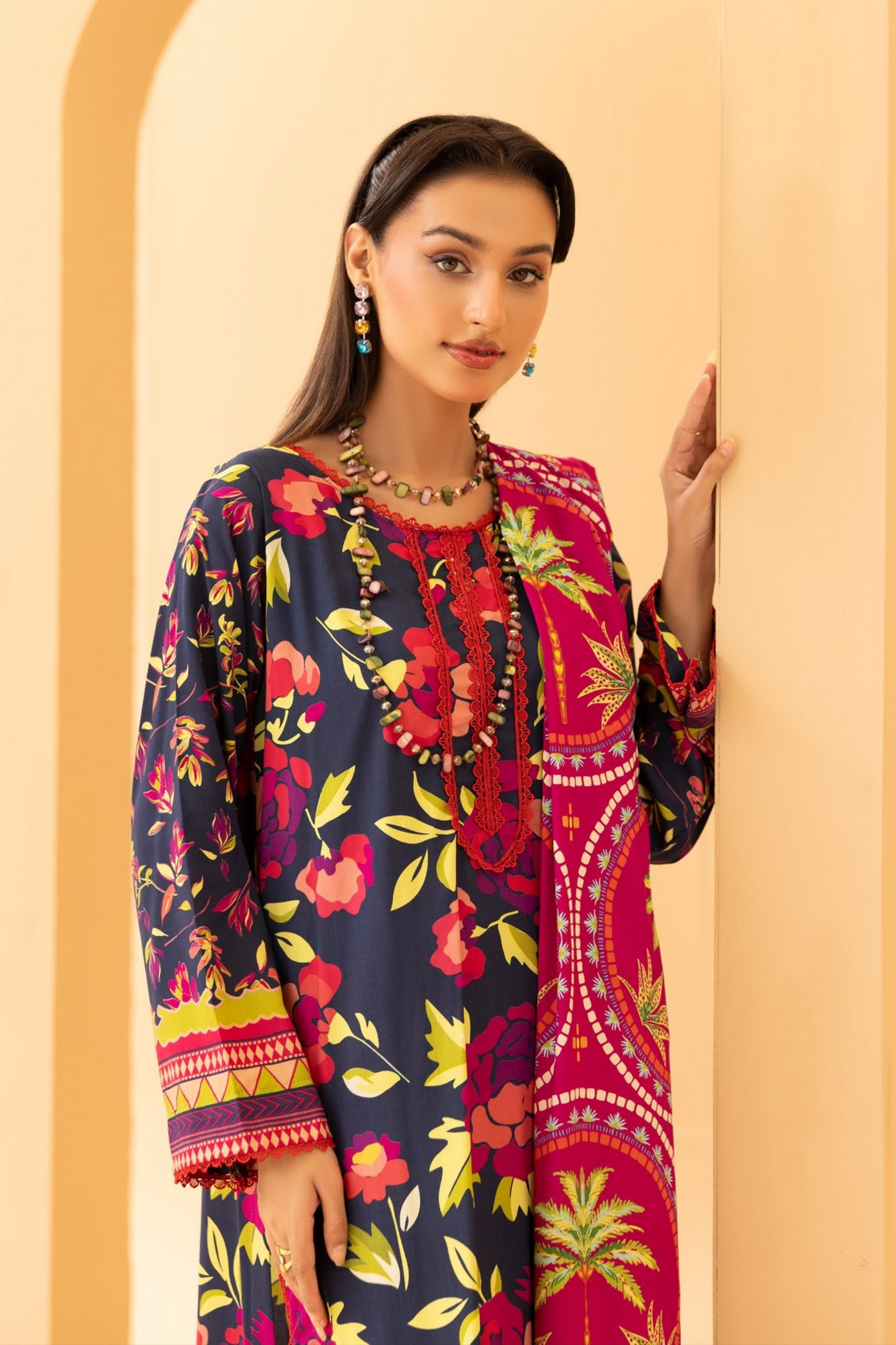Motifz Premium Printed Linen 3PC