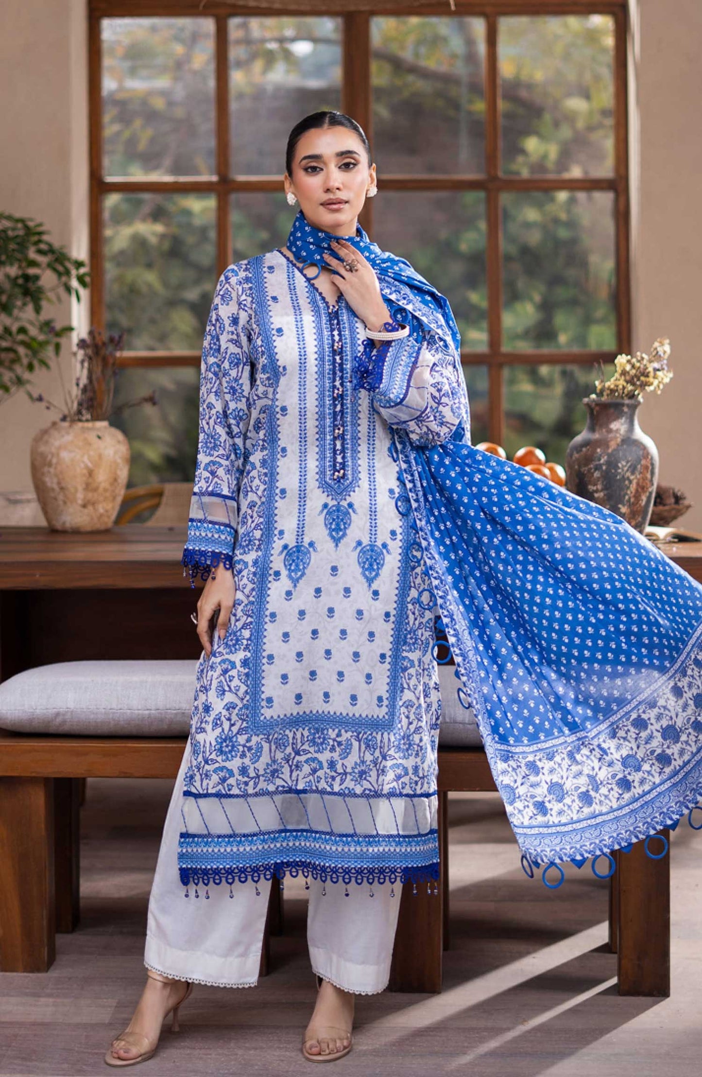 Mausummery Printed Lawn 3-PC