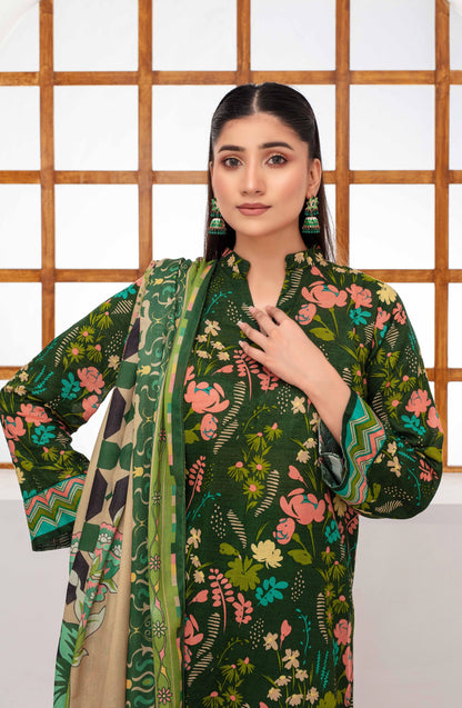 Mehar By Fiza Noor Printed Khaddar 3PC