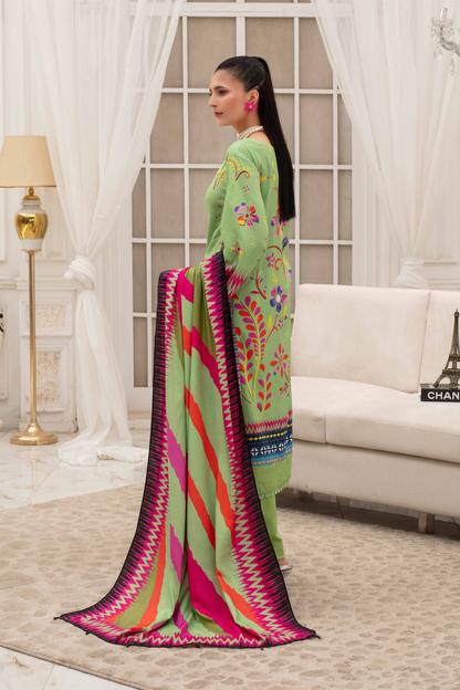 Fabiha By Feroza Digital Printed Linen 3PC