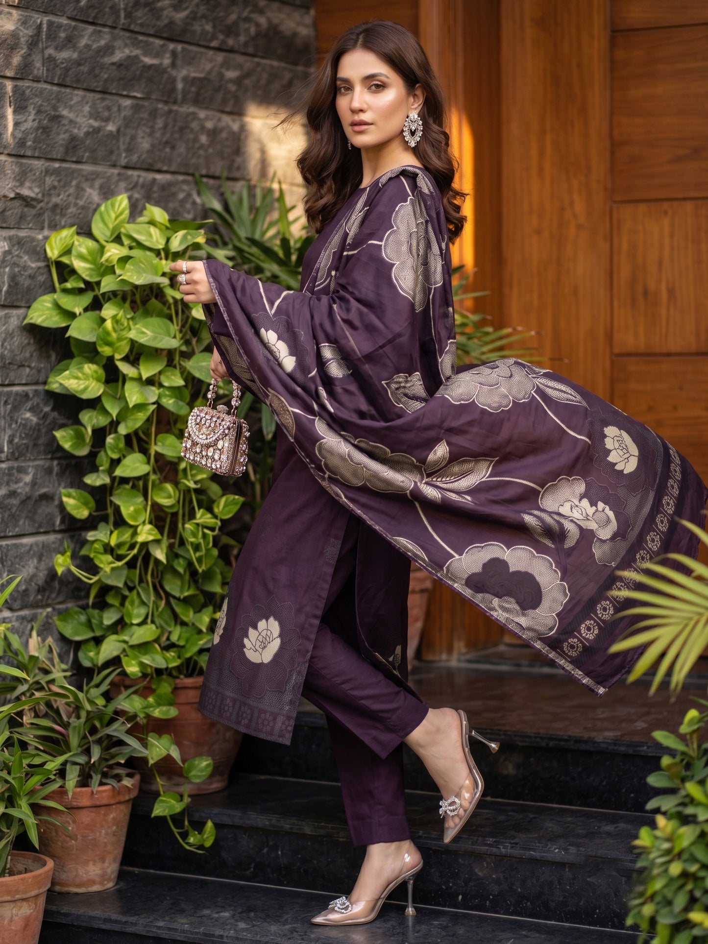 Cross Stitch Premium Printed Viscose 3PC