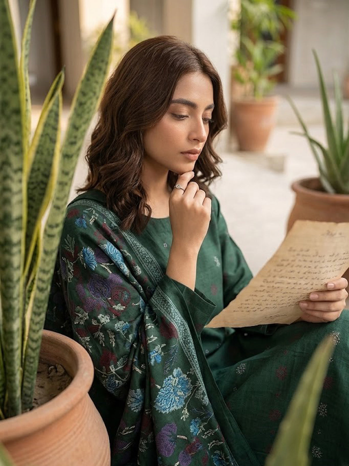 Cross Stitch Premium Printed Viscose 3PC