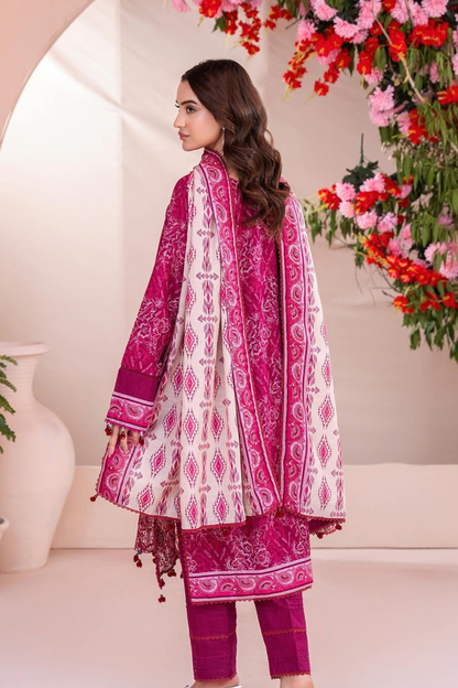 Zesh Airjet Full Embroidered Khaddar 3PC