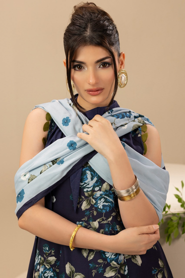 Paltar Printed Slub Linen 3PC