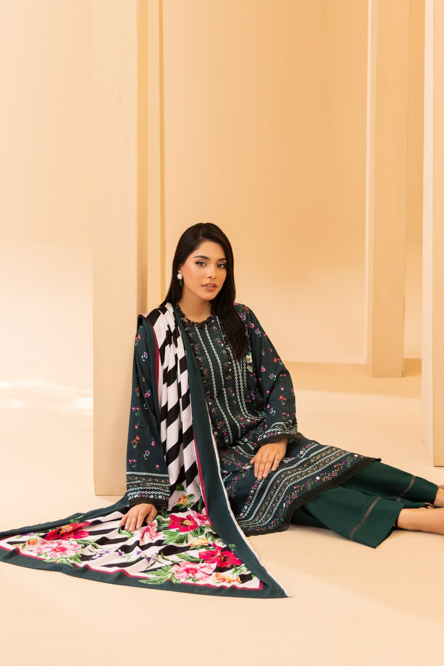 Motifz Premium Printed Linen 3PC