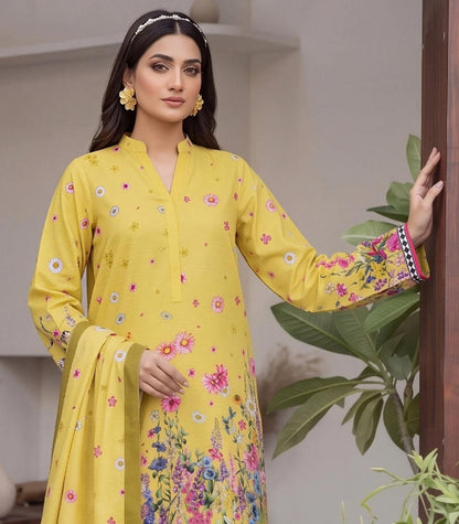 Mashaim Digital Printed Khaddar 3PC