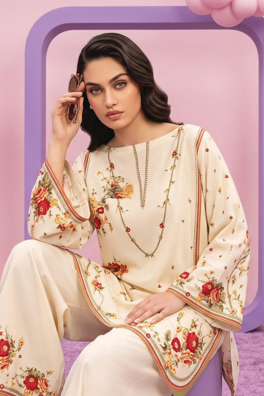 Cocoon By Regalia Digital Printed Khaddar 2PC