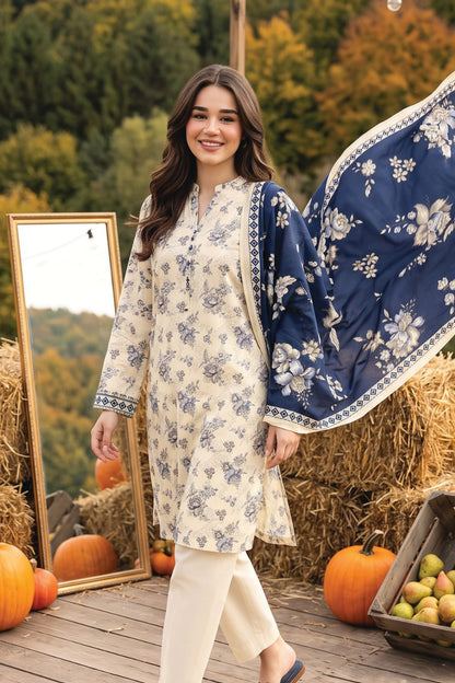 Salina By Regalia Digital Printed Khaddar 3PC