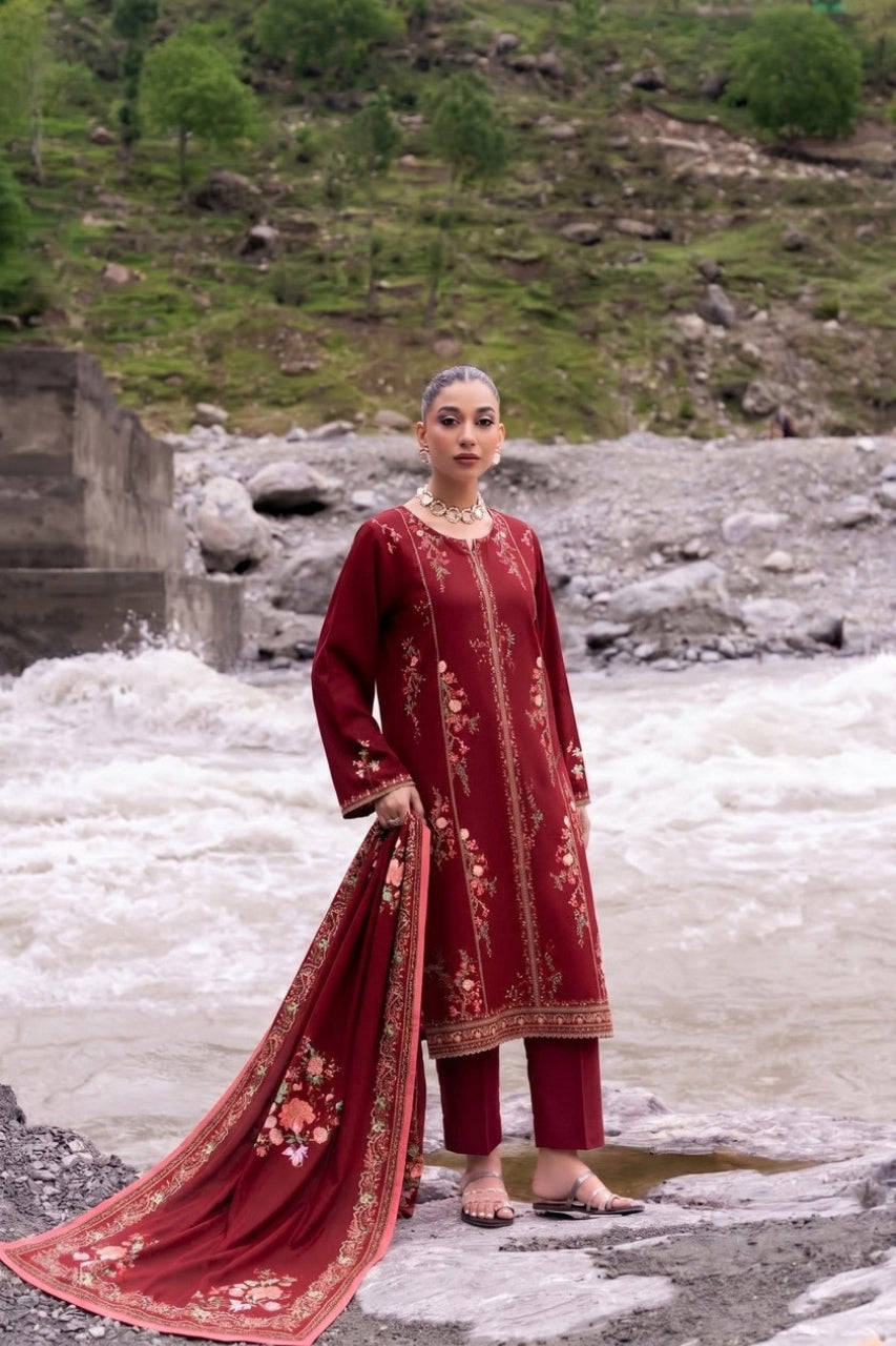 Mirha By Shanaya Digital Printed Marina Leather 3PC