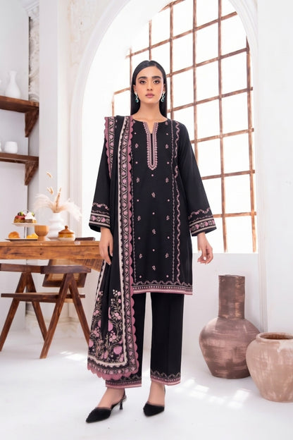 Mannat By Shanaya Digital Printed Stone Linen 3PC