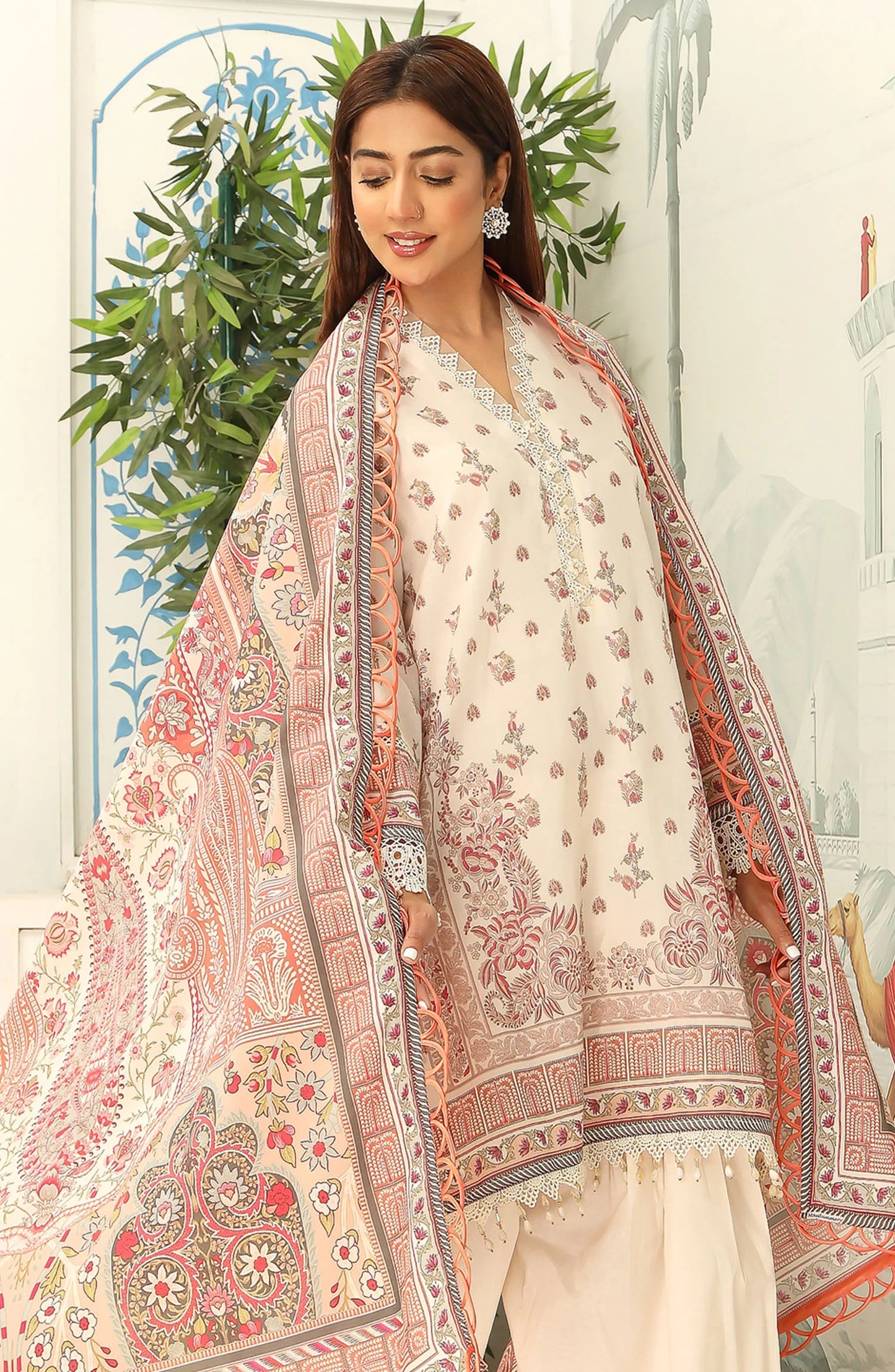 Mausummery Digital Printed Lawn 3PC
