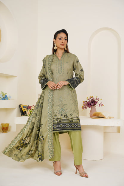 Riwayat-e-Sardi By Anaya Noor Emb Linen 3PC