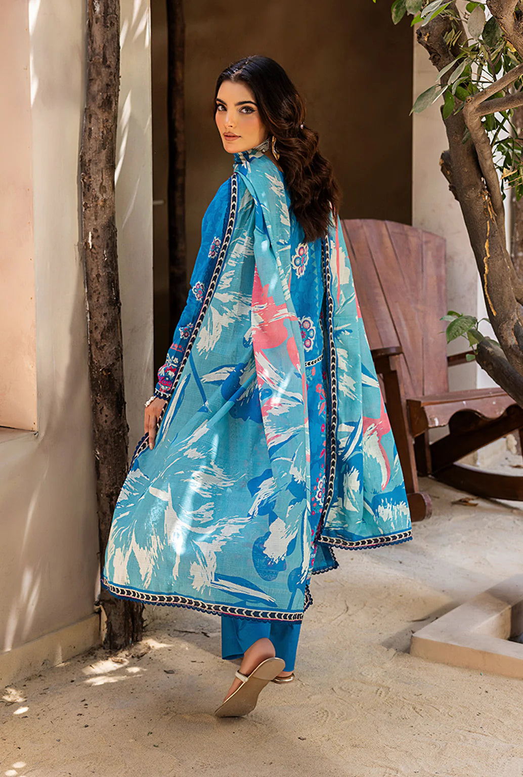 Naqsh Luxury Printed Lawn 3-PC