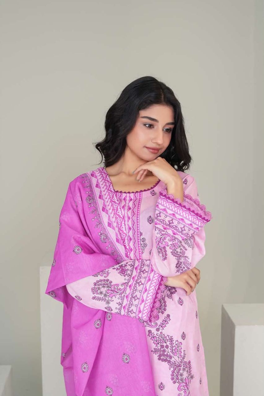 Basant Digital Printed Lawn 3PC