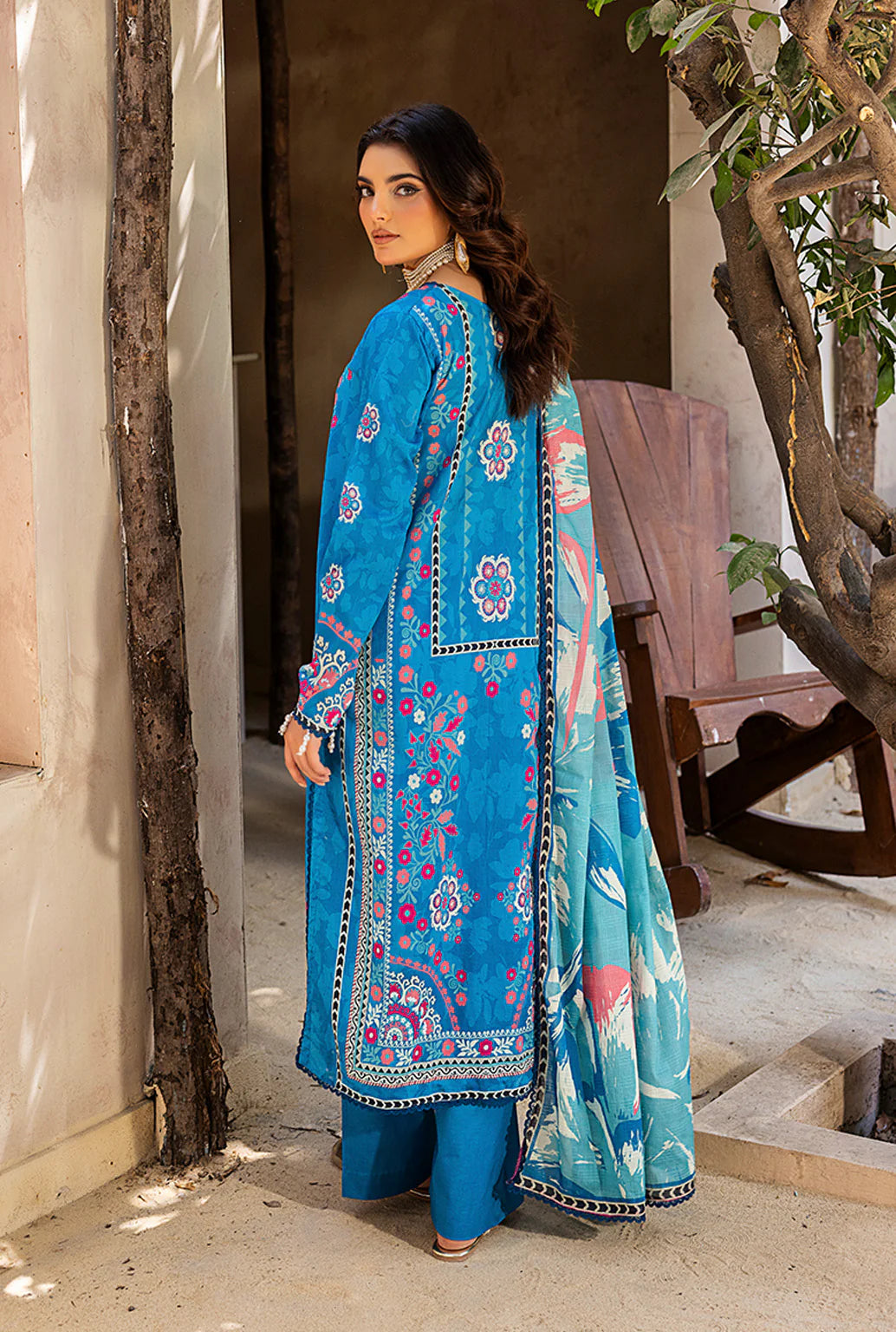 Naqsh Luxury Printed Lawn 3-PC