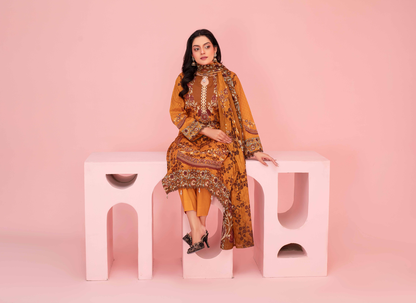 Fabiha By Feroza Printed Lawn 3PC