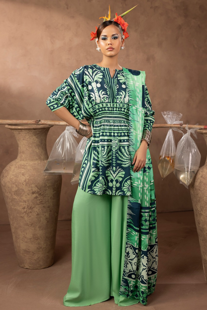 Paltar Premium Marina Printed 3PC